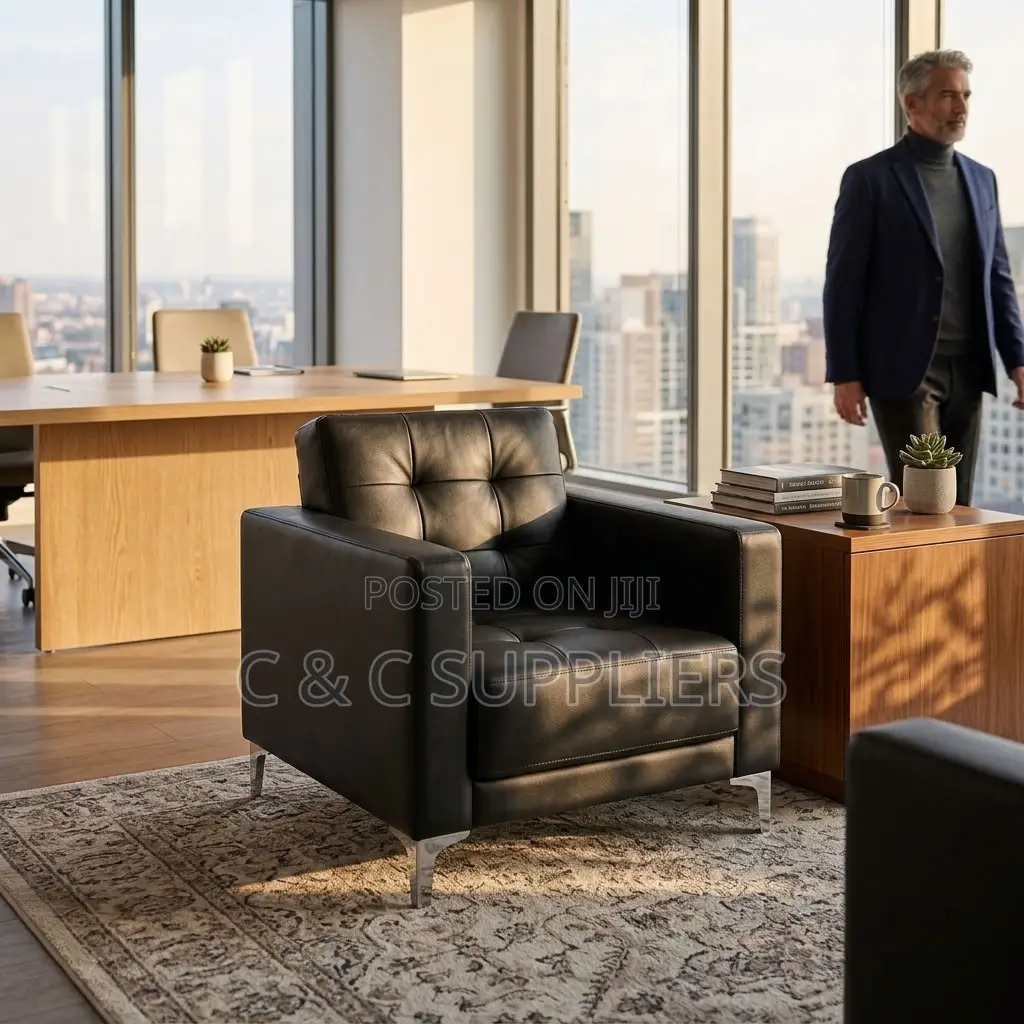 1-Seater Leather Executive Sofa