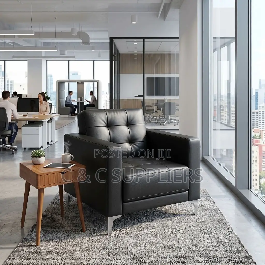 1-Seater Leather Executive Sofa