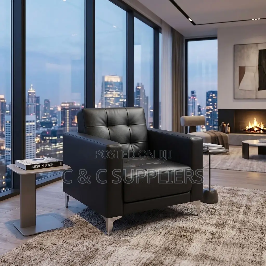 1-Seater Leather Executive Sofa