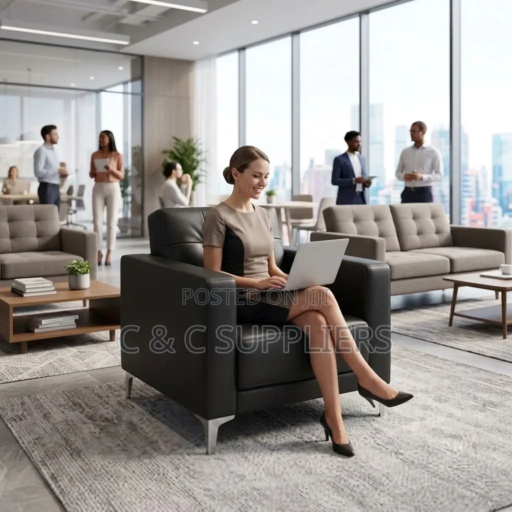 1-Seater Leather Executive Sofa