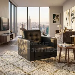 1-Seater Leather Executive Sofa