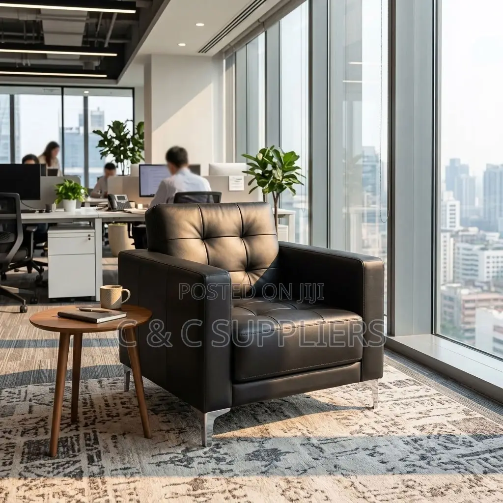 1-Seater Leather Executive Sofa