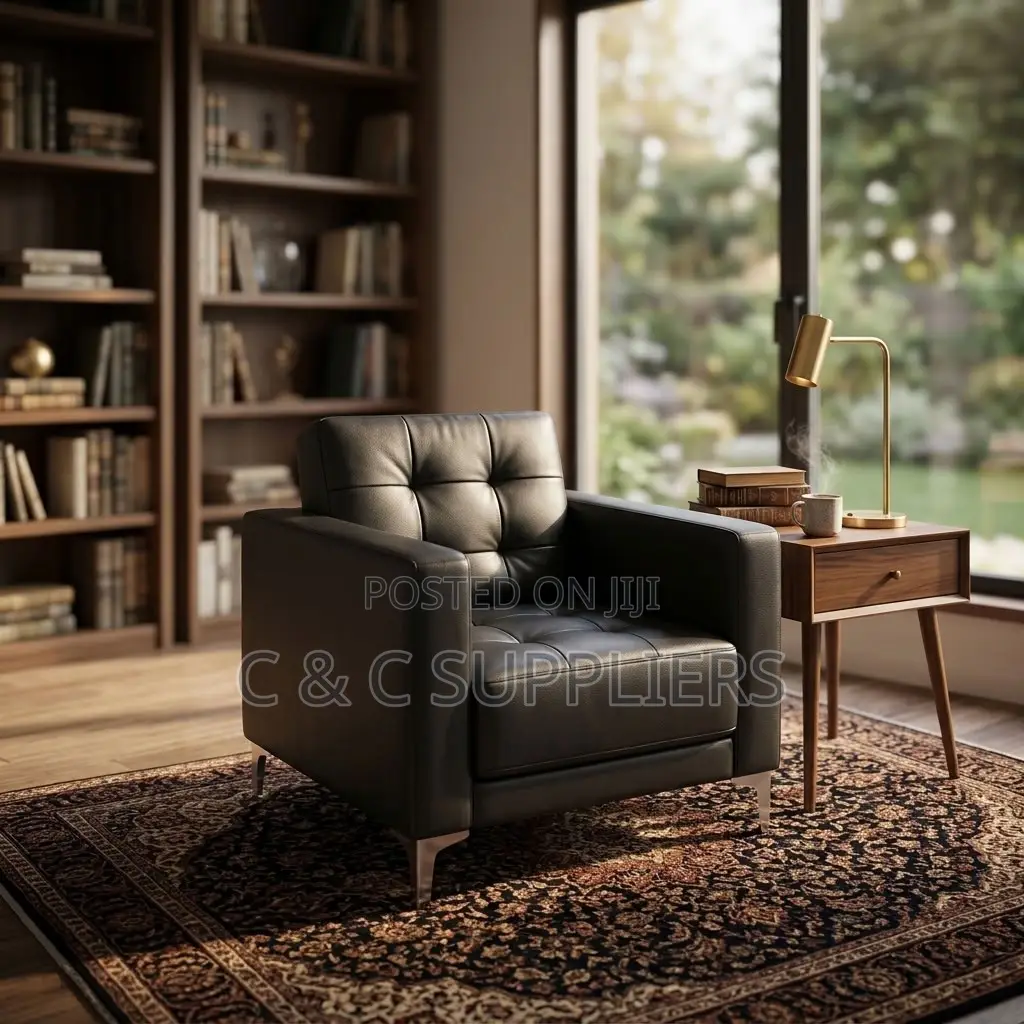 1-Seater Leather Executive Sofa