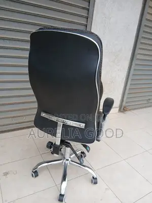 Executive Leather Office Chair Back
