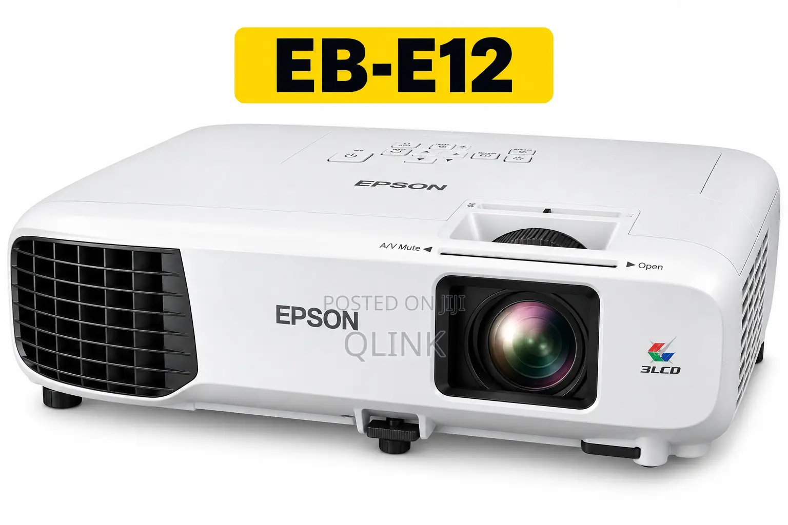 Epson EB-E12 XGA 3600 Lumen Projector