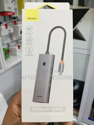 Baseus UltraJoy Series 4 Port Hub - Space Grey