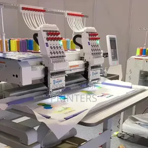 Brand New 2 Head 12 Pin Embroidery Machine Yinghe