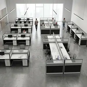 Four-Person Office Desk
