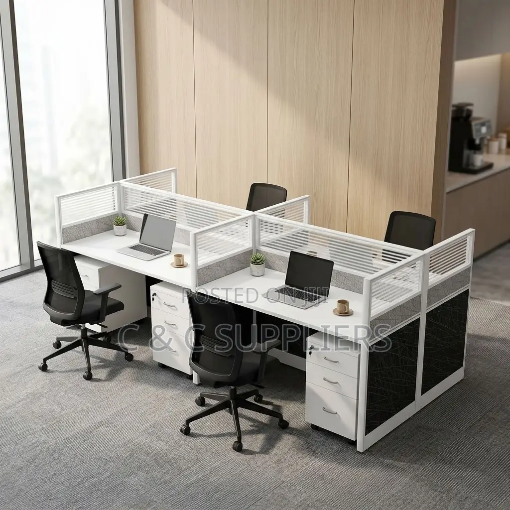 Four-Person Office Desk
