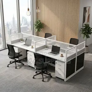 Four-Person Office Desk