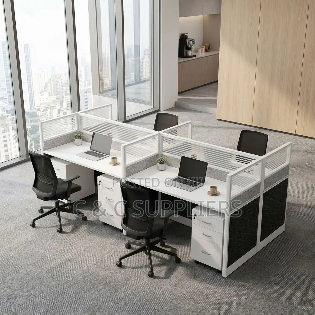 Four-Person Office Desk