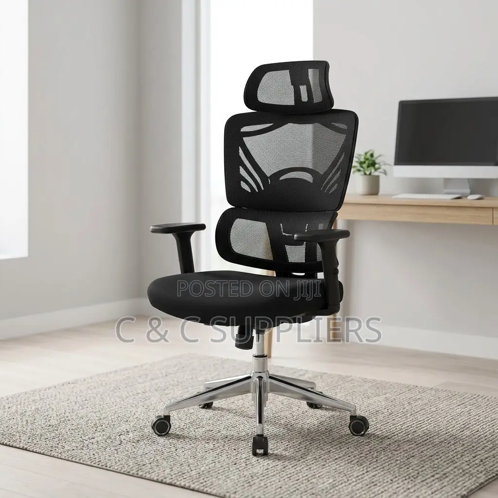 Adjustable High-Back Task Chair