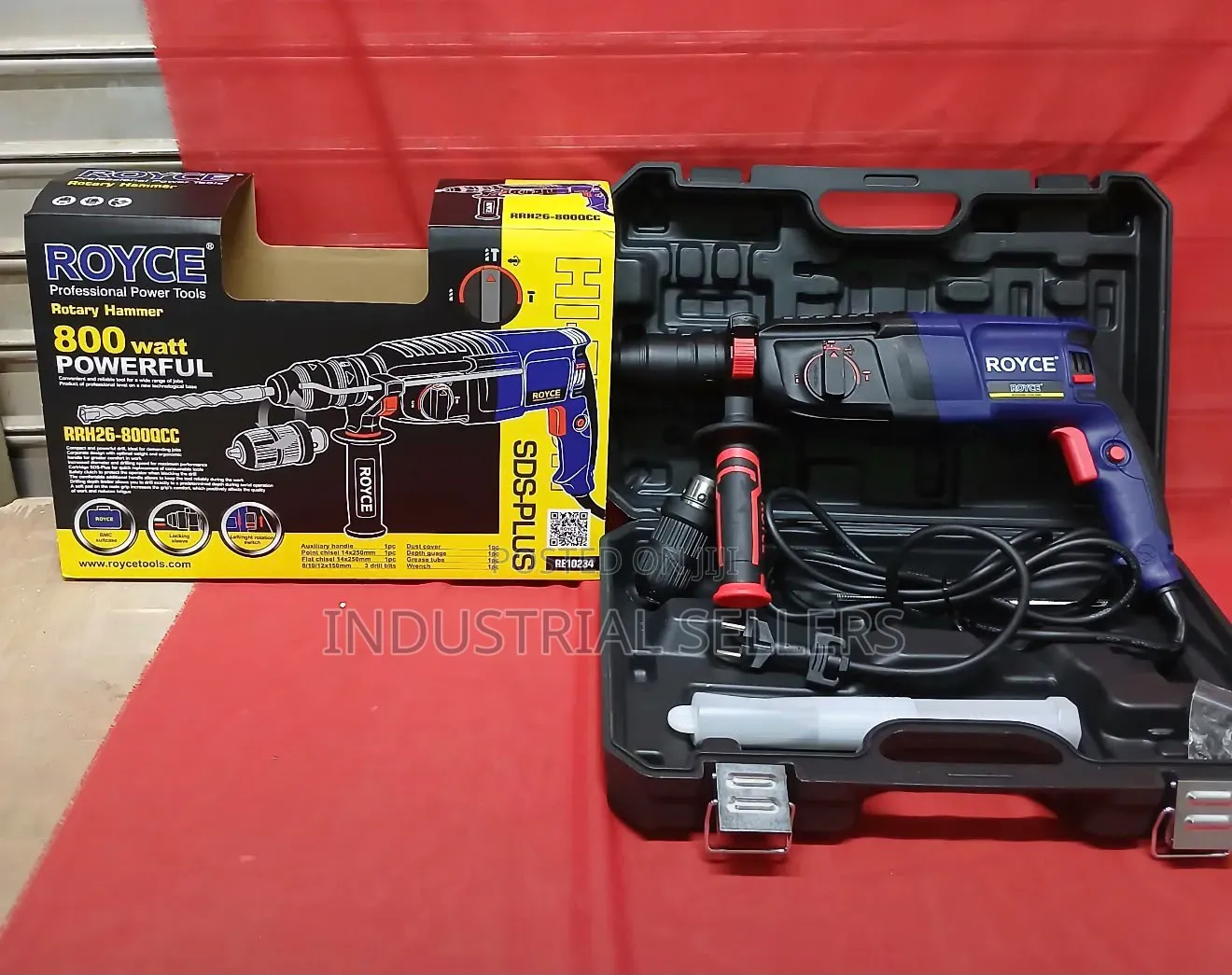 Industrial and Powerful Royce Rotary Hammer