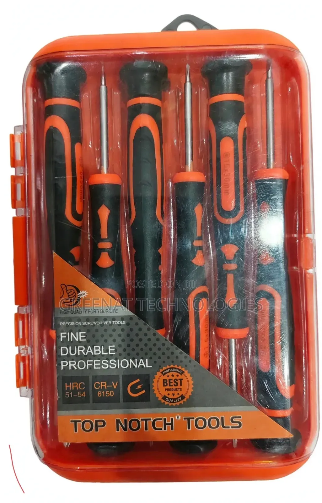 Top Notch Tools 6pcs Precision Screwdriver Set