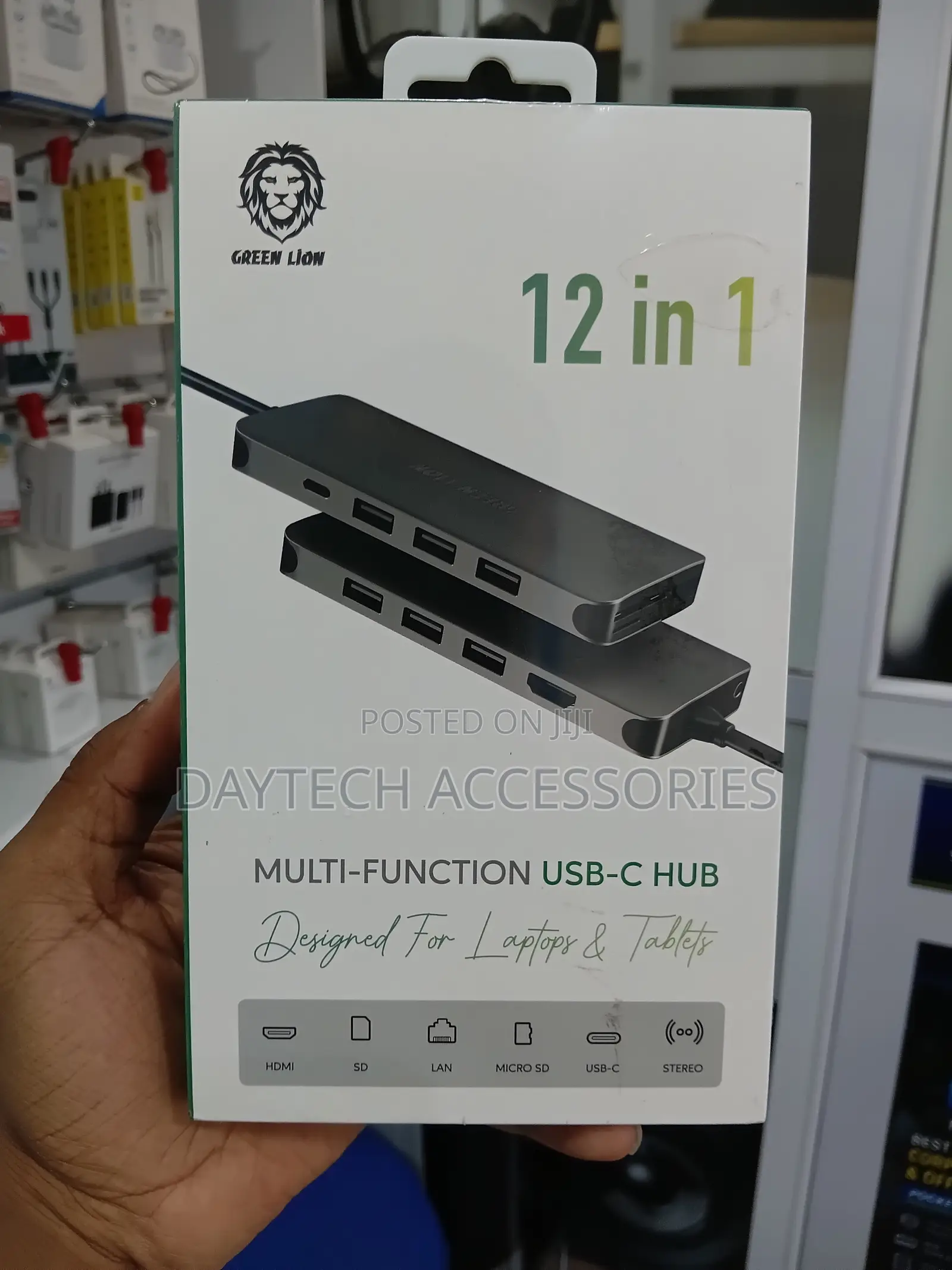 Green Lion 12-in-1 Multi-Function USB-C Hub