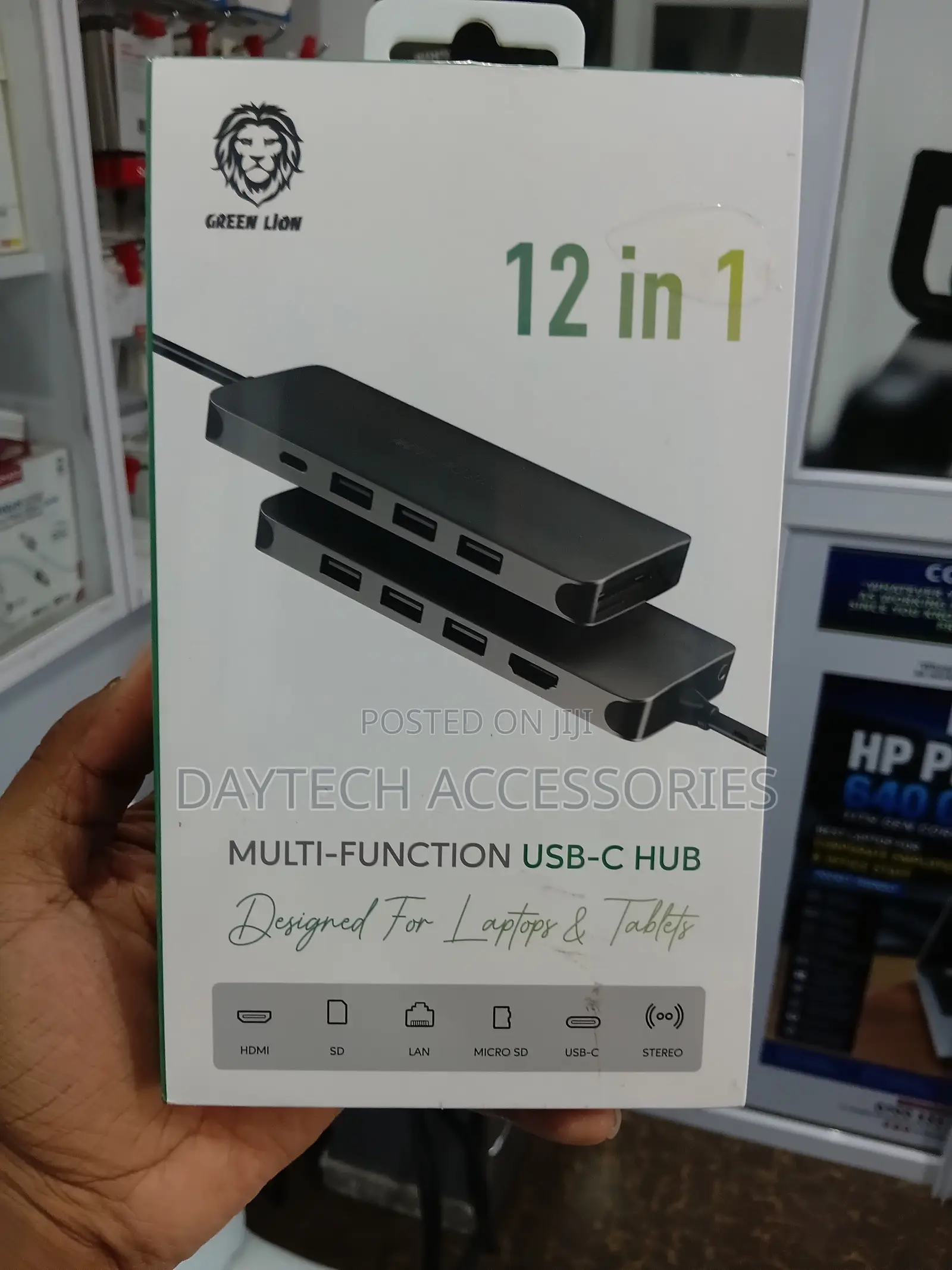 Green Lion 12-in-1 Multi-Function USB-C Hub