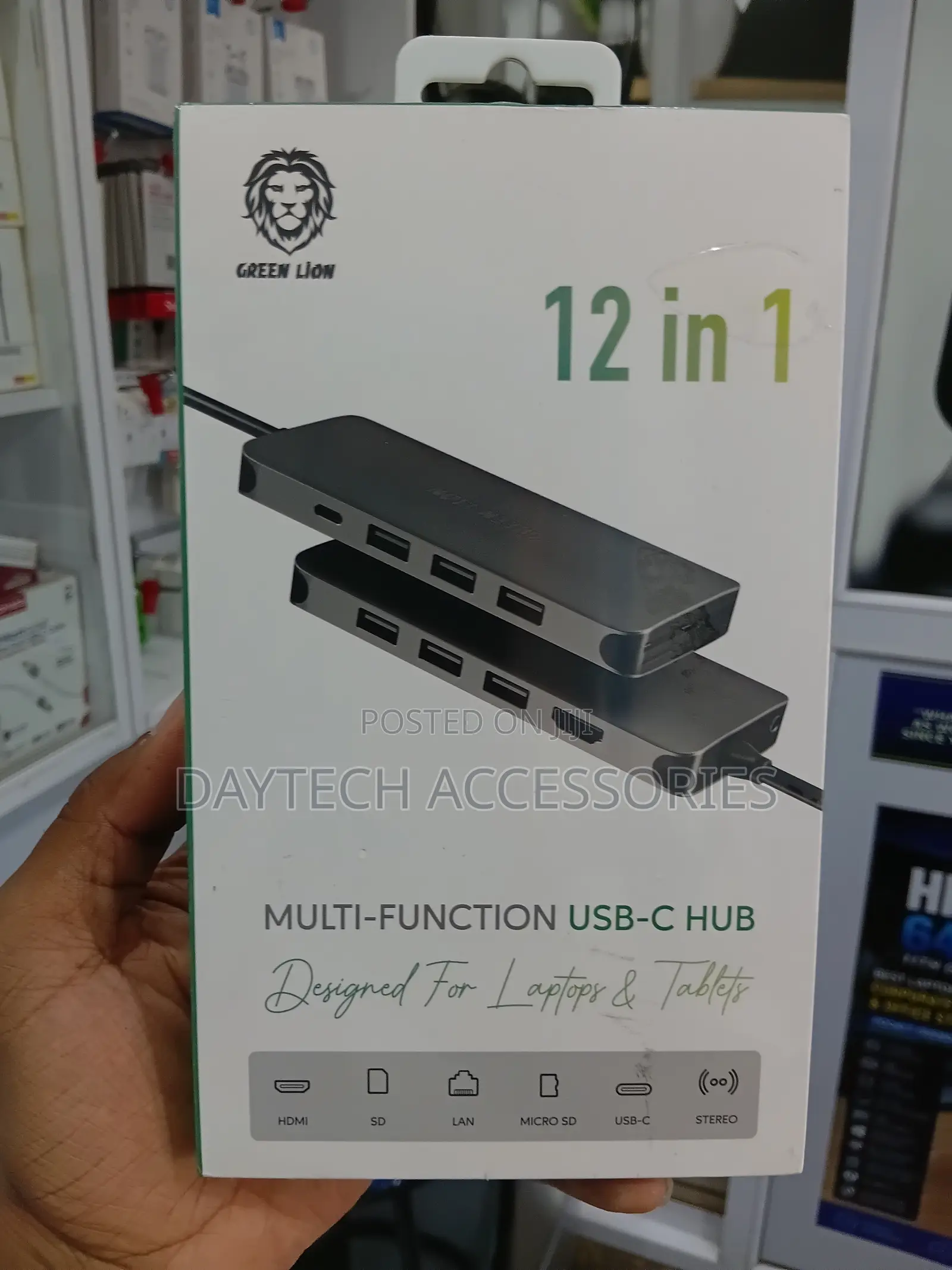 Green Lion 12-in-1 Multi-Function USB-C Hub