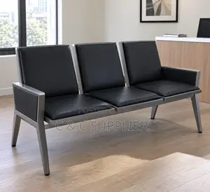 Modern 3-Link Arm Waiting Bench