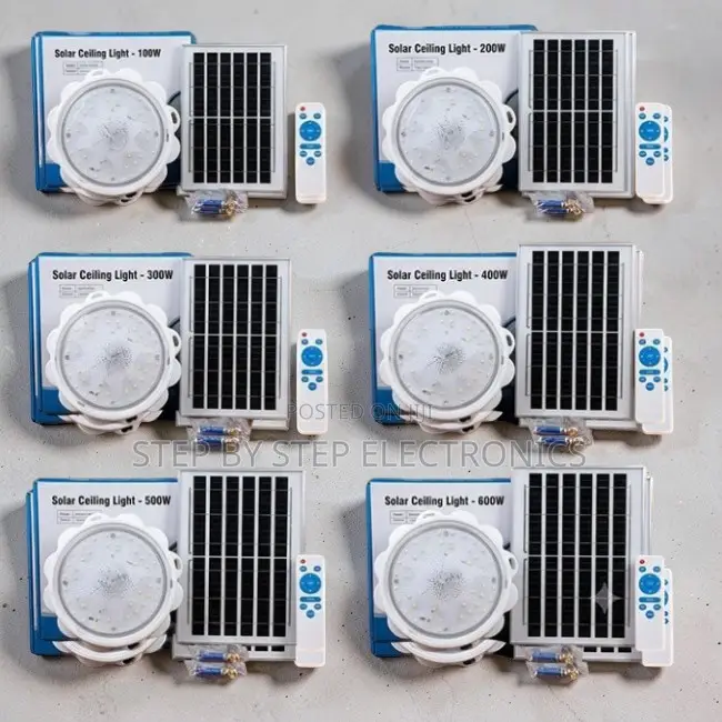Discount Prices Bright LED 100W,200W,500W Solar Ceiling Lights