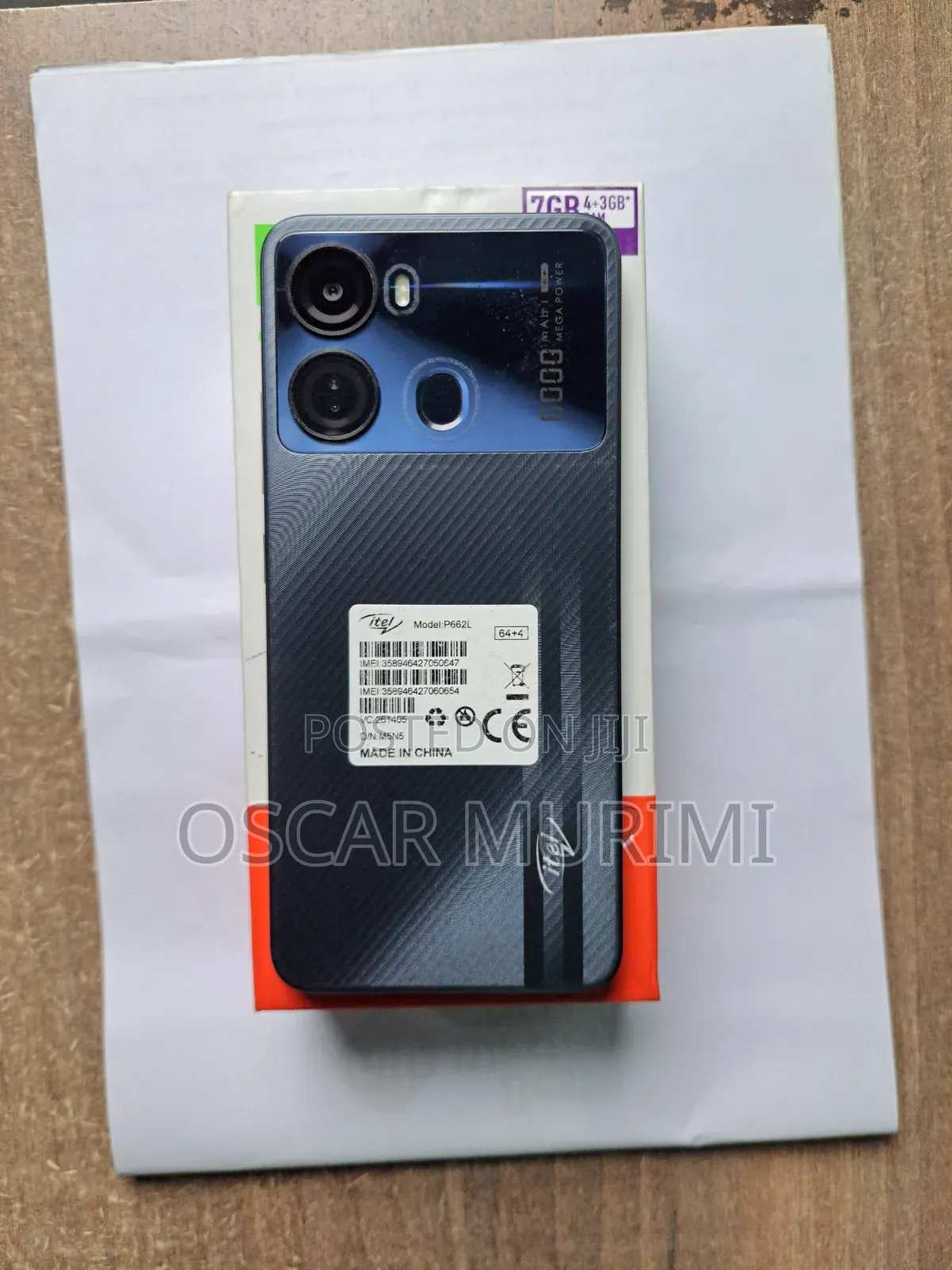 Itel P40 64 GB Blue