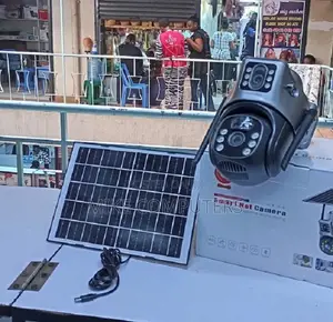 V380 Dual Lens 4g Solar PTZ Camera With Simcard Slot Full Hd