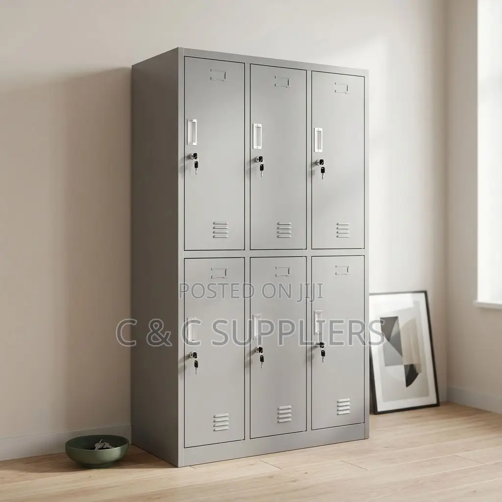 6-Doors Metallic File Locker