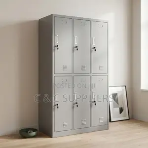 6-Doors Metallic File Locker