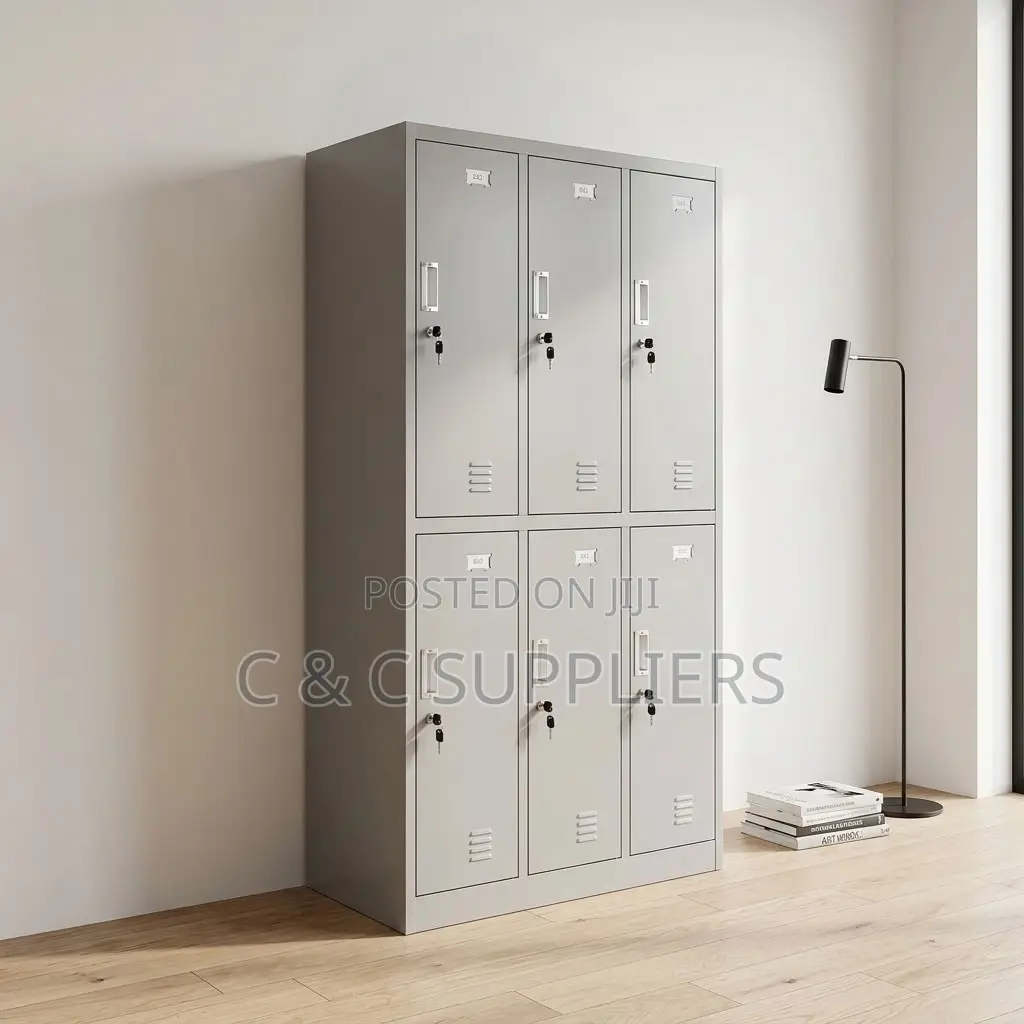 6-Doors Metallic File Locker