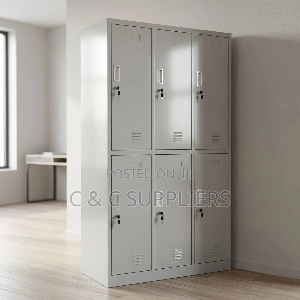 6-Doors Metallic File Locker