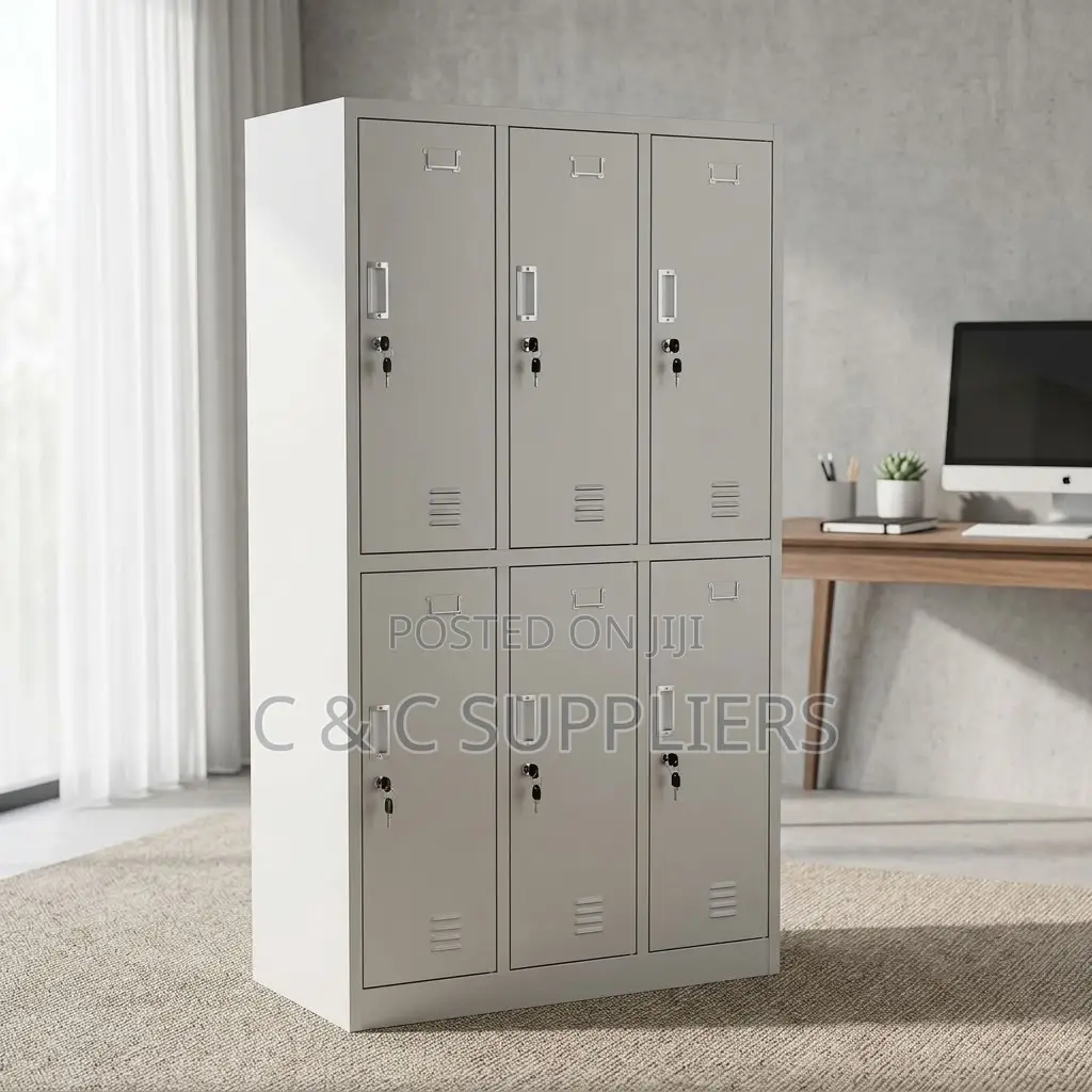 6-Doors Metallic File Locker