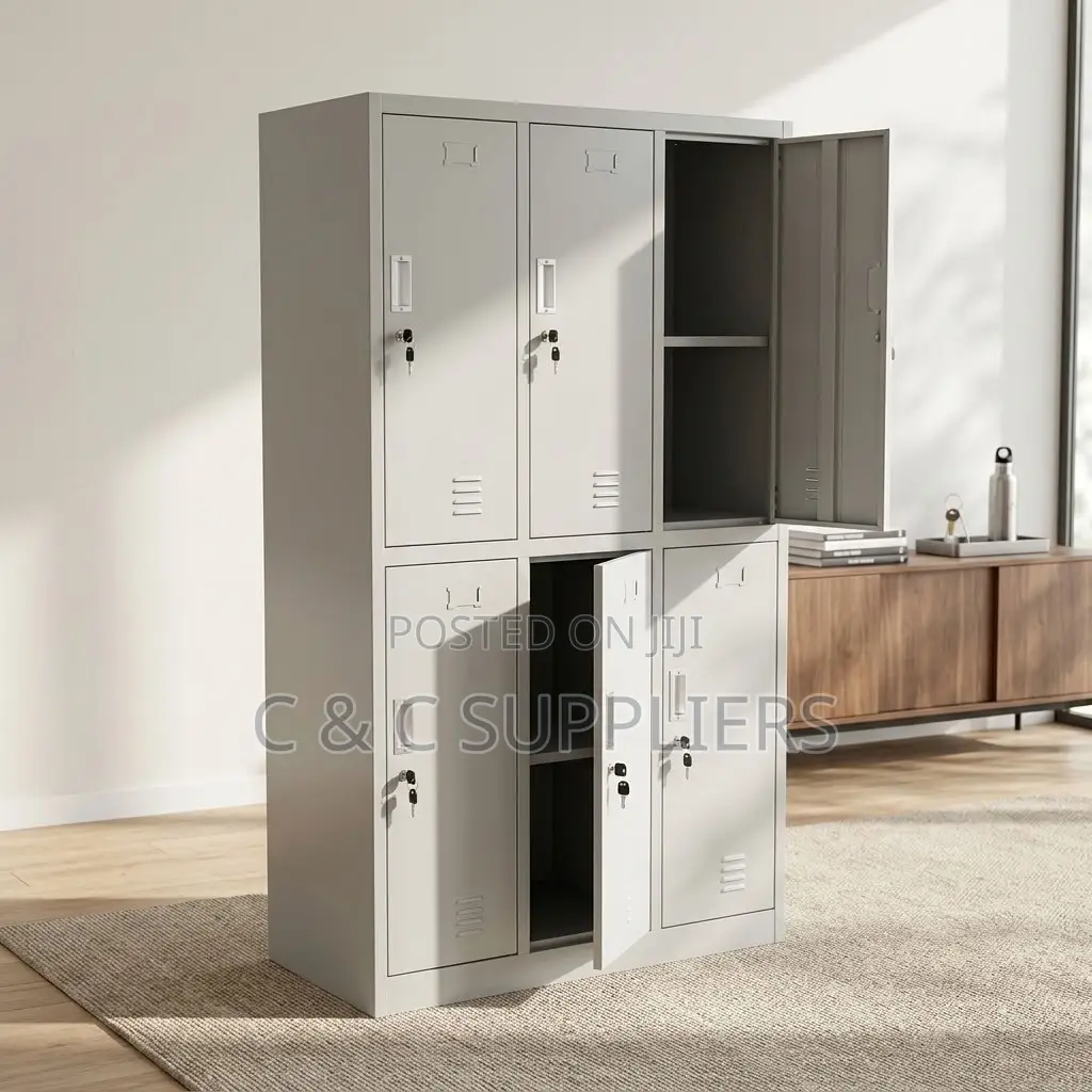 6-Doors Metallic File Locker