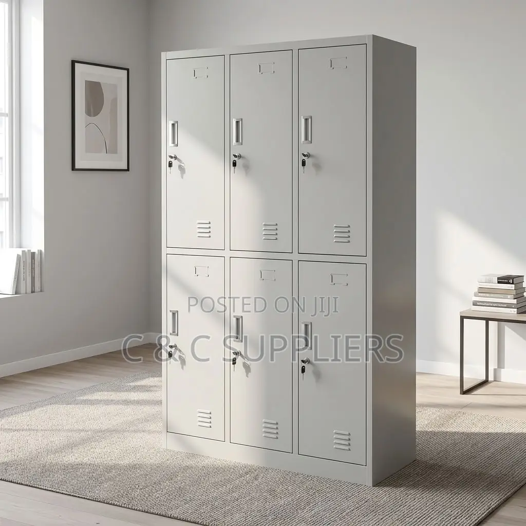 6-Doors Metallic File Locker