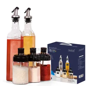 Glass 5pc Kitchen Set