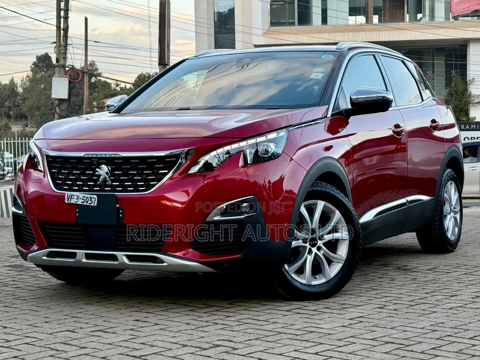 Peugeot 3008 2019 Red