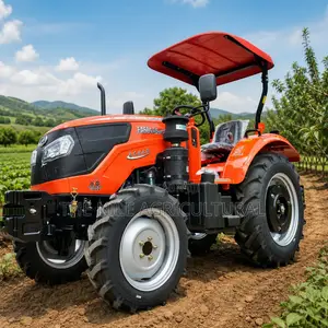 50HP 4WD Tractor,4x4 Diesel Tractor for Kenya Red Soil Farms