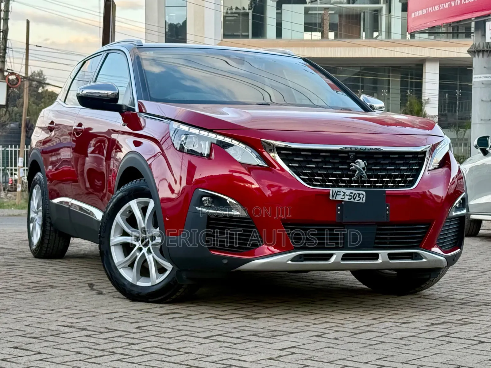 Peugeot 3008 2019 Red