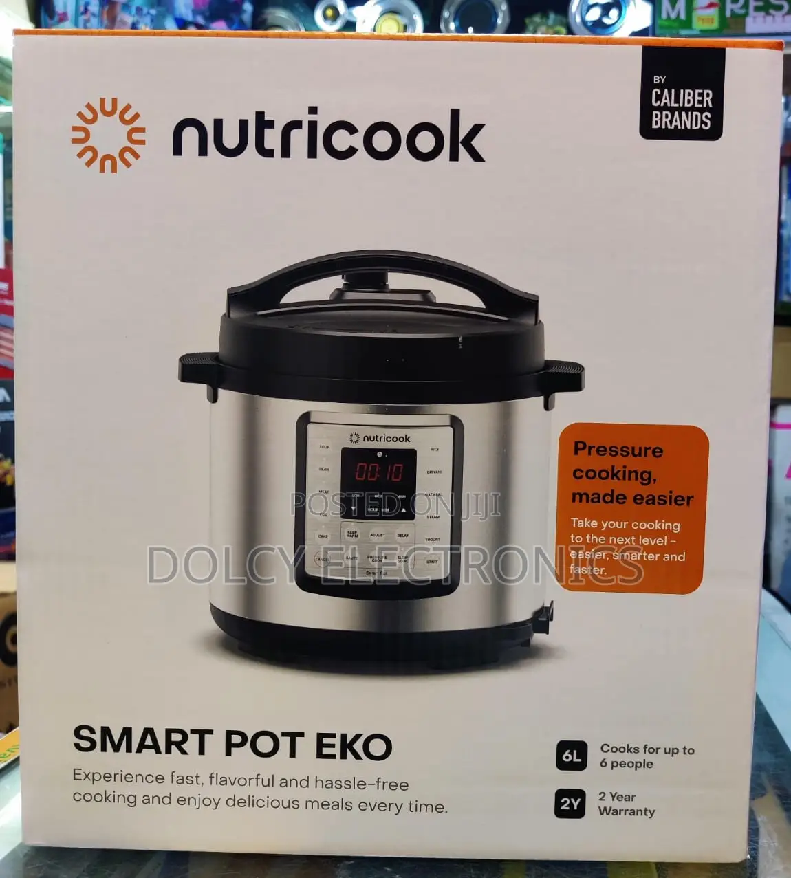 Nutricook Electric Pressure Cooker 6L