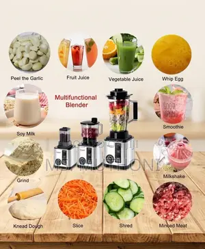Heavy Duty 8-in-1 Kitchen Machine (9500W Motor | 4.0L Large Jar)