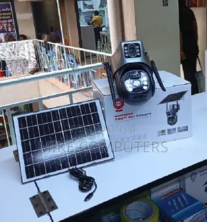 Weatherproof 4G Dual Lens Security Camera With Solar Charging