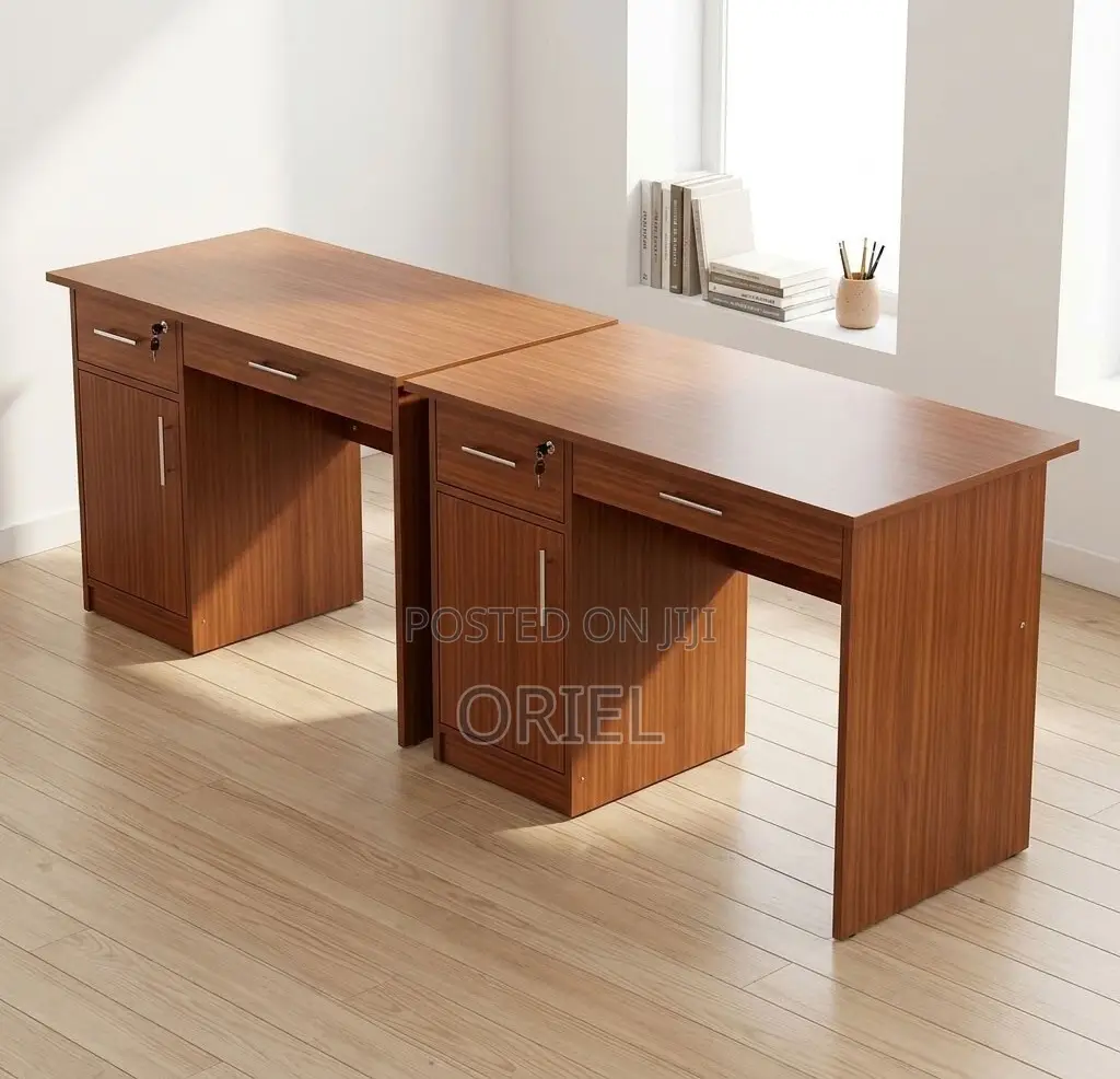 Office Desk : 120CM Office Table With Cupboard