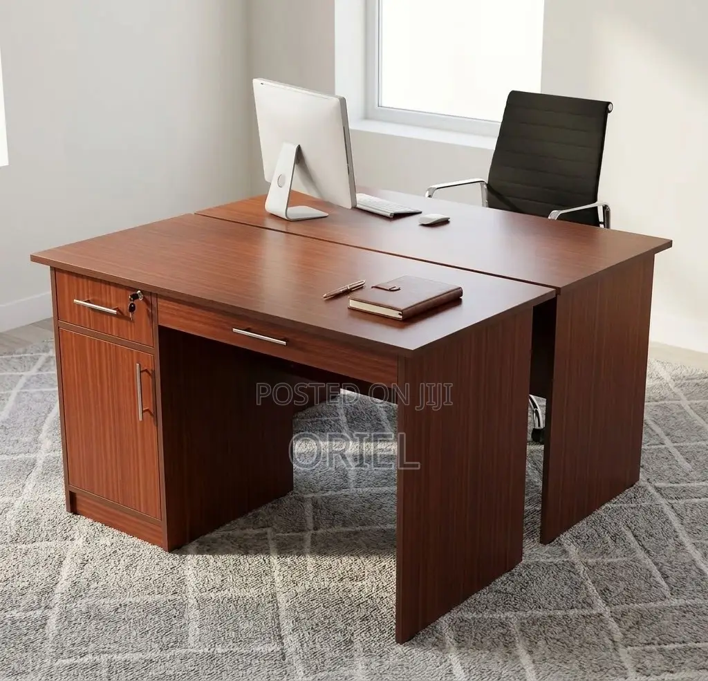 Office Desk : 120CM Office Table With Cupboard