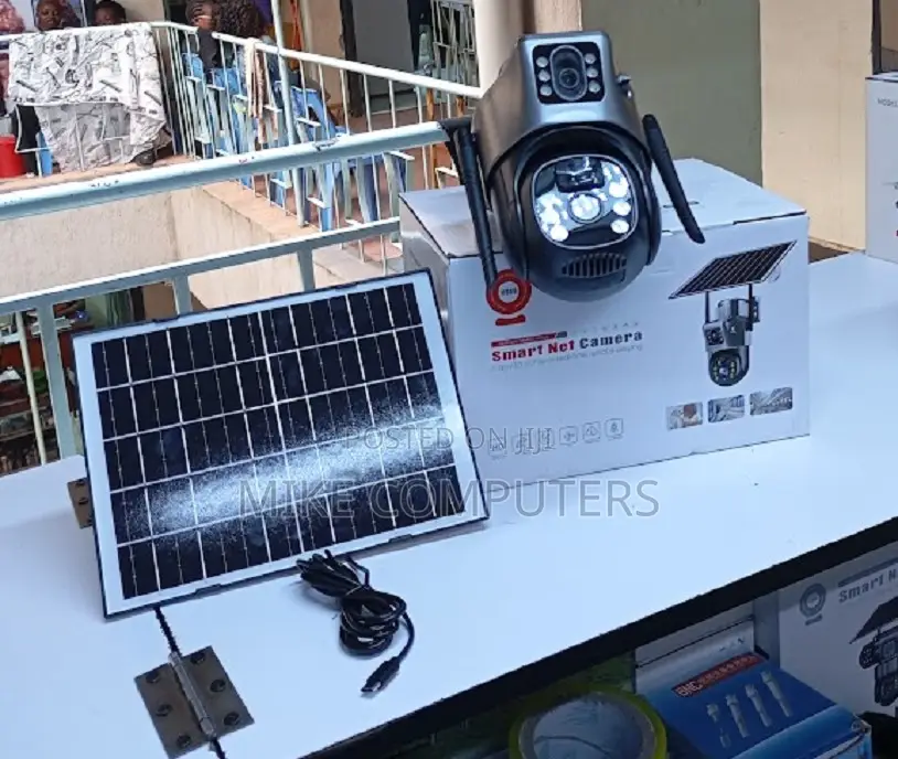 4g CCTV DUAL Screen Solar Camera Outdoor Sim Card Solar CCTV