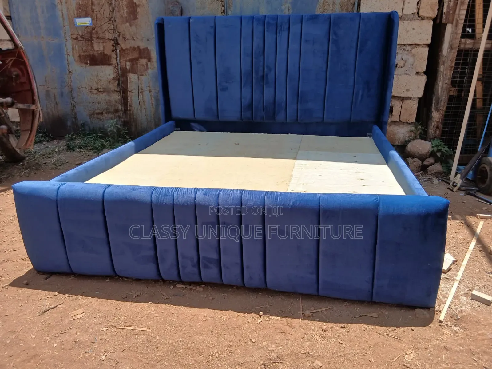 5x6 Chester Bed Blue