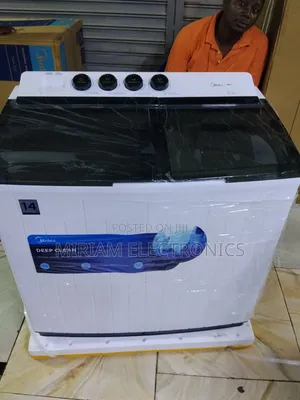 Midea 14kg Twin Tub Top Load Semi Automatic Washing Machine