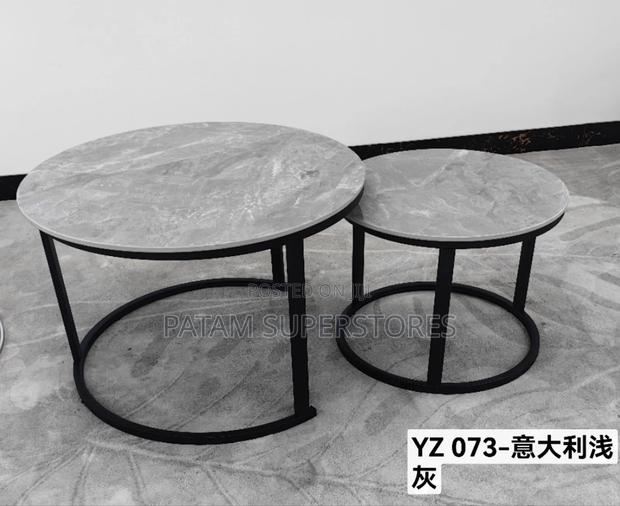 Marble Nesting Coffee Table - thumbnail 2