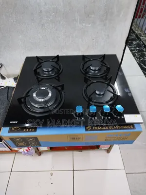 Bolesi Built- In Hoob 4 Gas Burner Tempered Glass