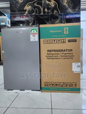 Hisense 91Litres Double Door Fridge - Silver - Brand New