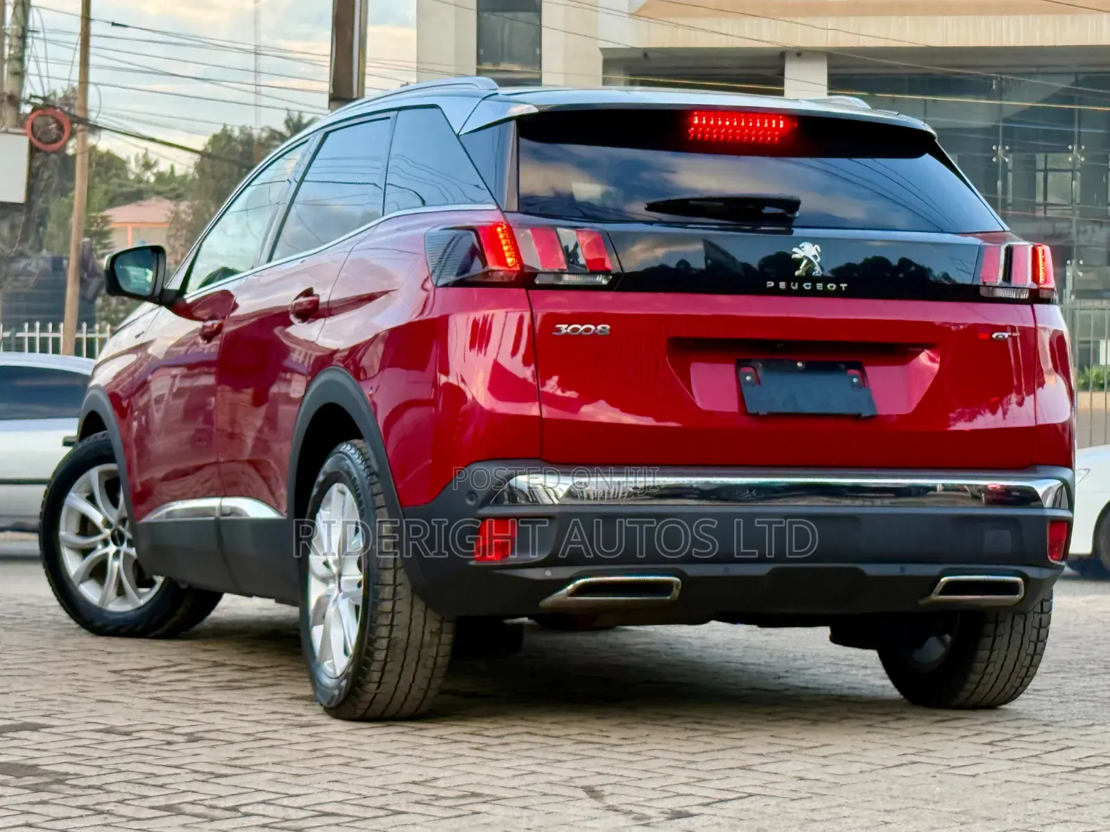 Peugeot 3008 2019 Red