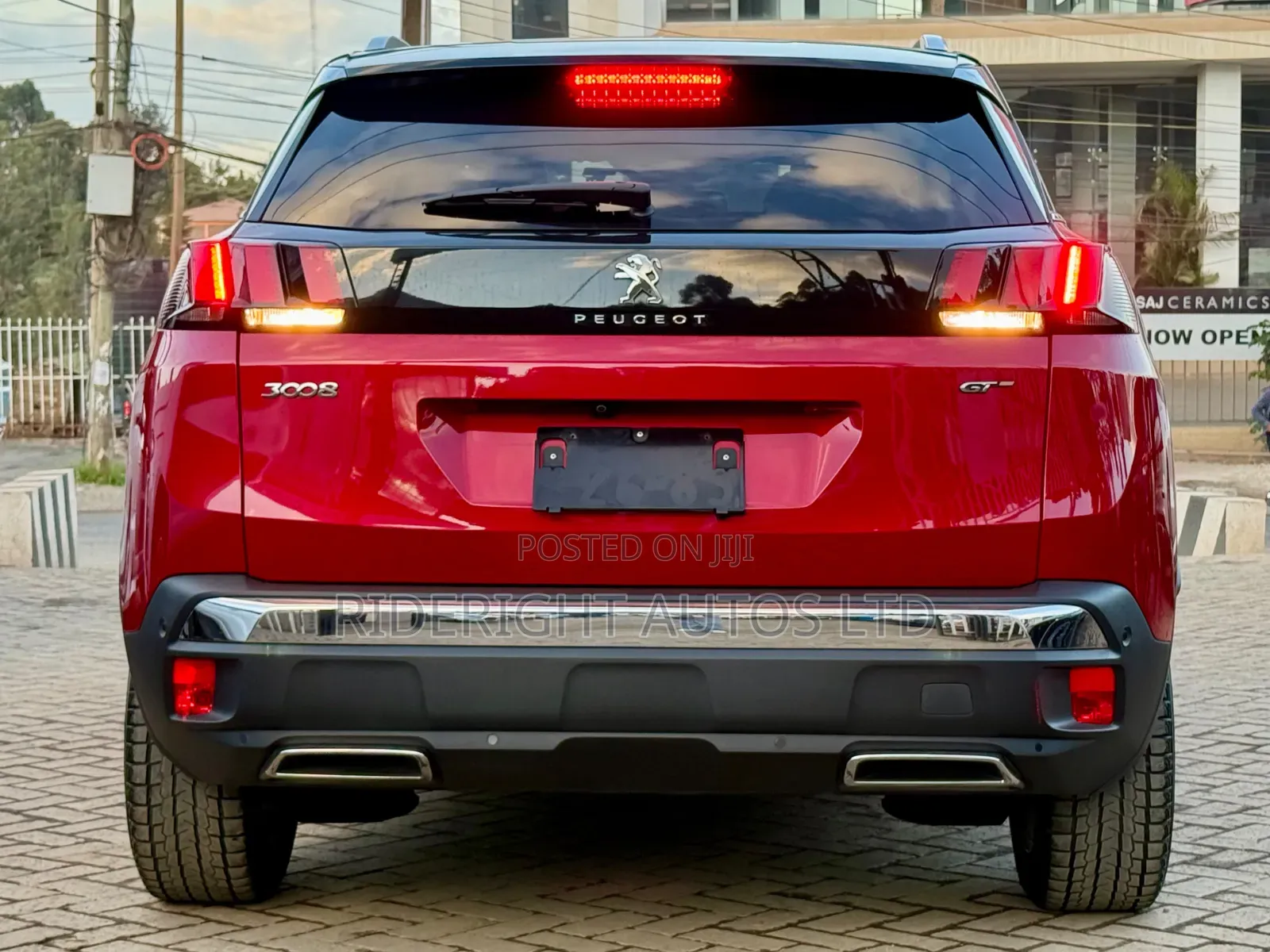 Peugeot 3008 2019 Red