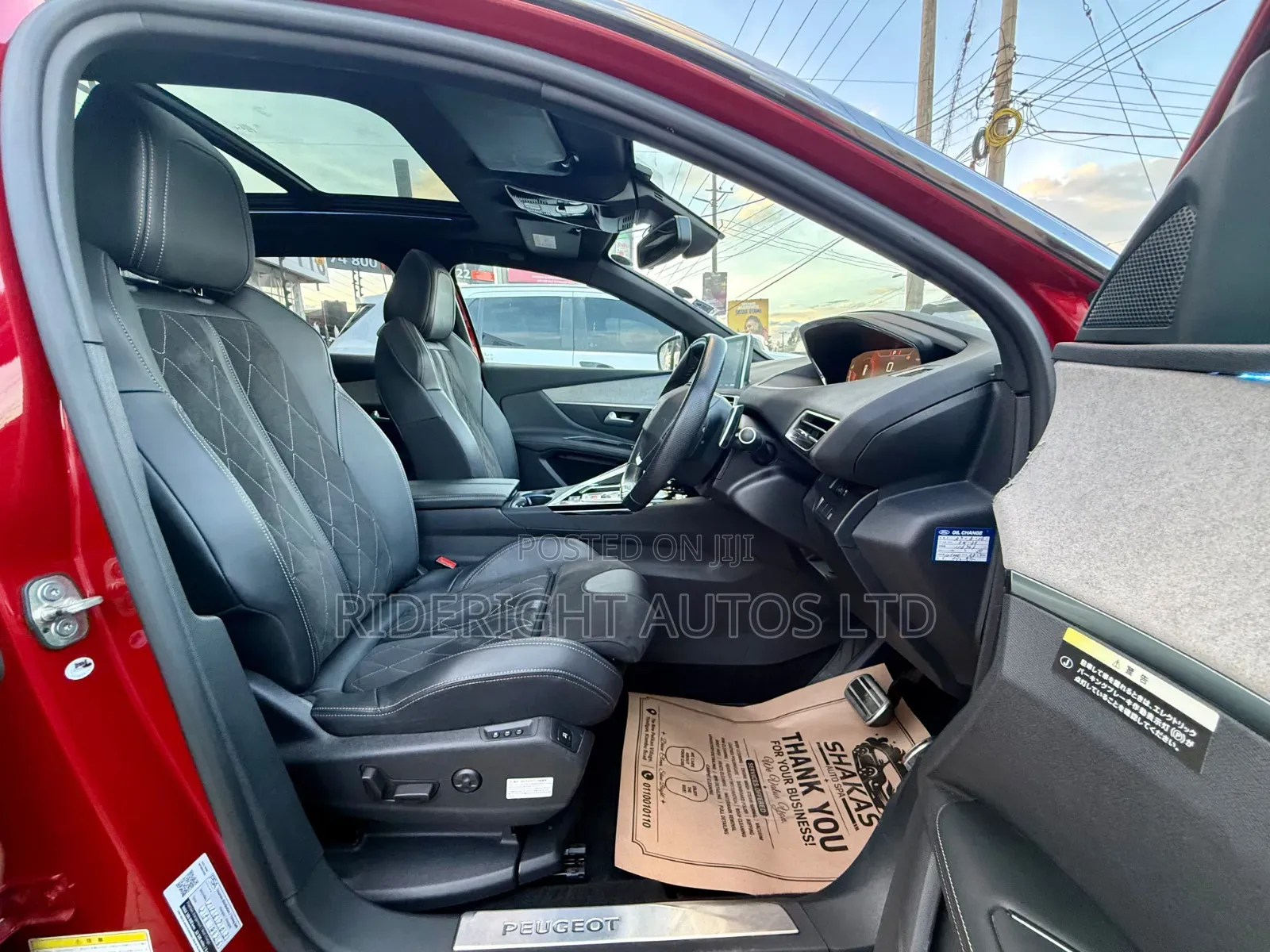 Peugeot 3008 2019 Red
